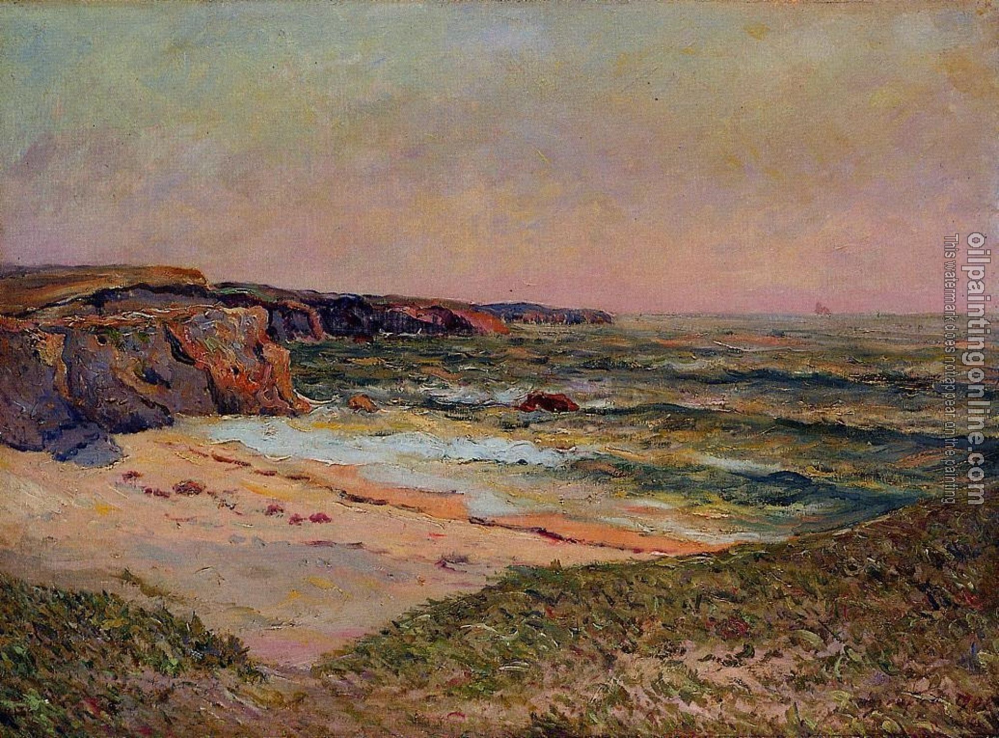 Maufra, Maxime - The Dunes of Port Blanc near Ile de Quiberon